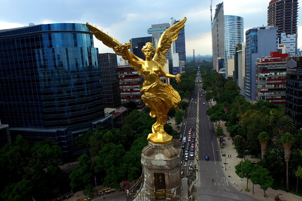 Angel de la Independencia, Ciudad de México